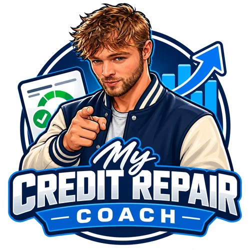 Cartoon My Credit Repair Coach logo